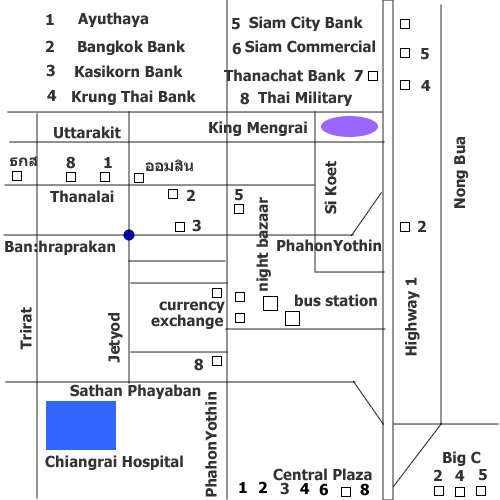 banking map